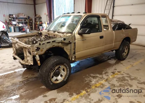 2002 Toyota Tacoma from USA, damaged, VIN 5TEWM72N92Z094785